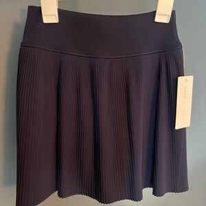 Yogalicious Dark Blue Pleated Skater Skirt